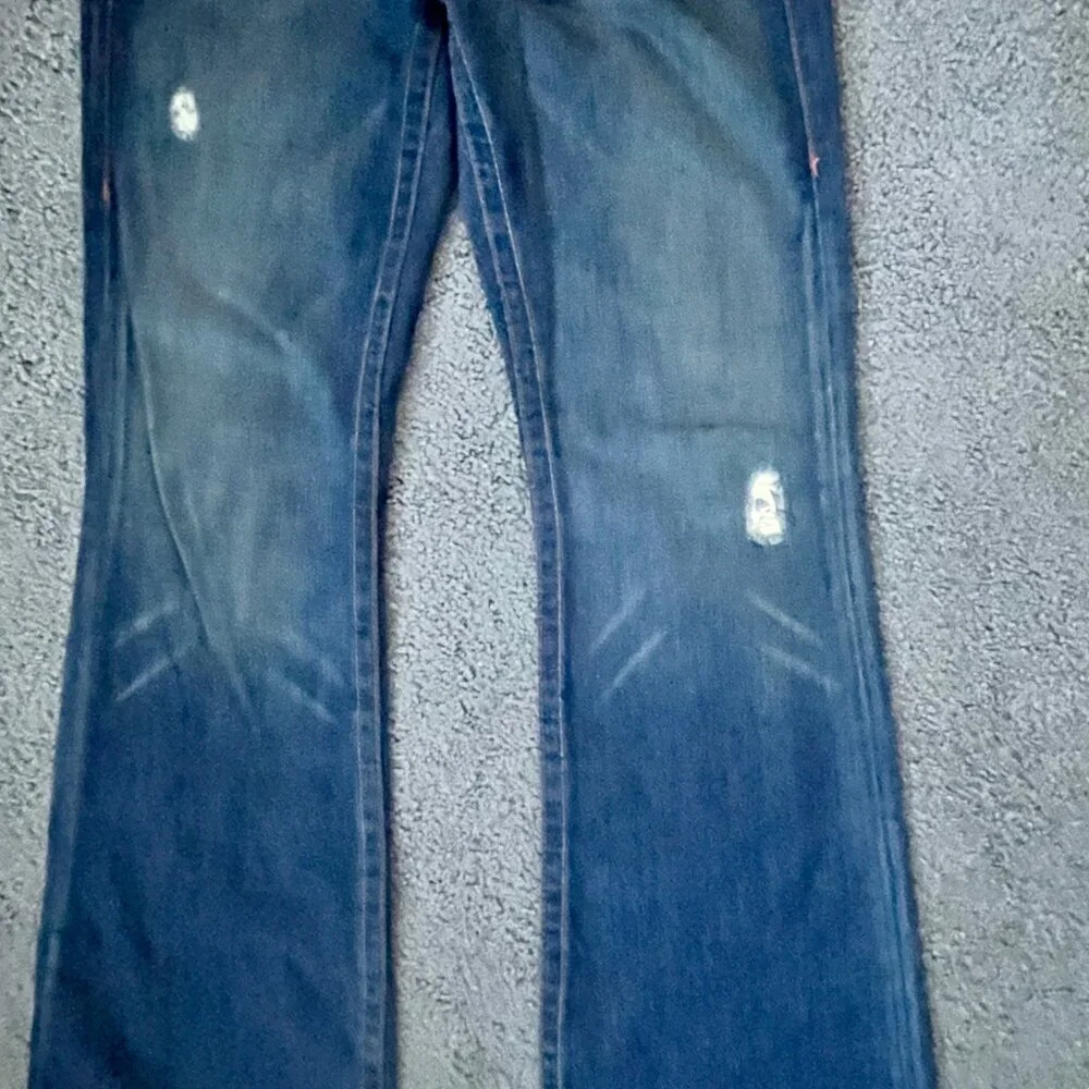 TRUE RELIGION Original BOBBY Thick Stitch MADE In USA Y2K Jeans in Size 31 - EUC